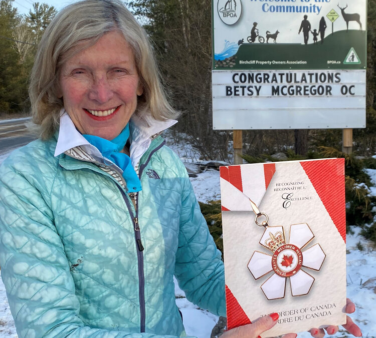 Betsy McGregor Appointed to Order of Canada